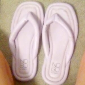Purple foam sandles
